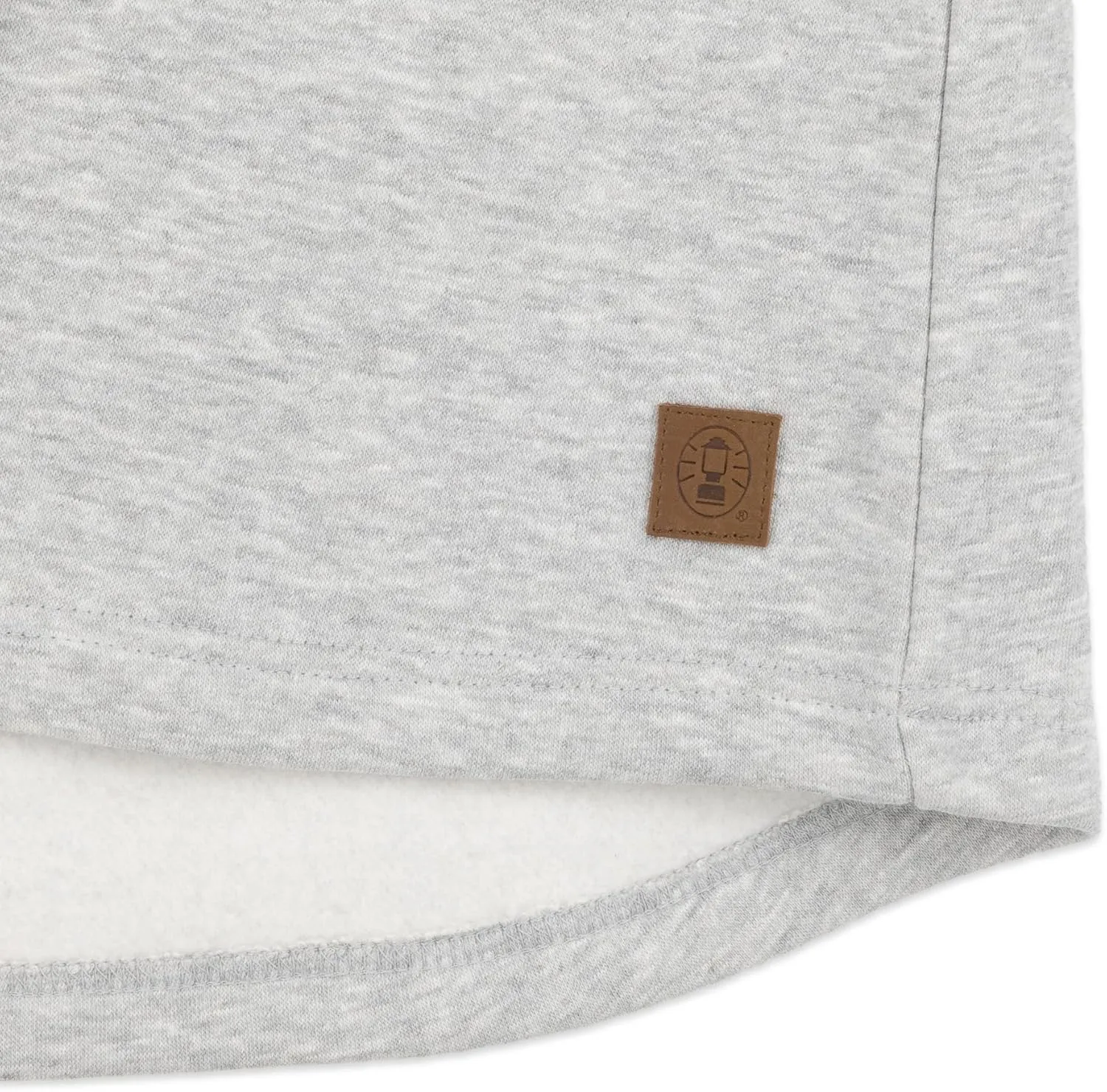 Coleman Men's Long Sleeve Henley Fleece Sweatshirt - 3-Button Placket - Comfortable Cotton Blend for All Seasons