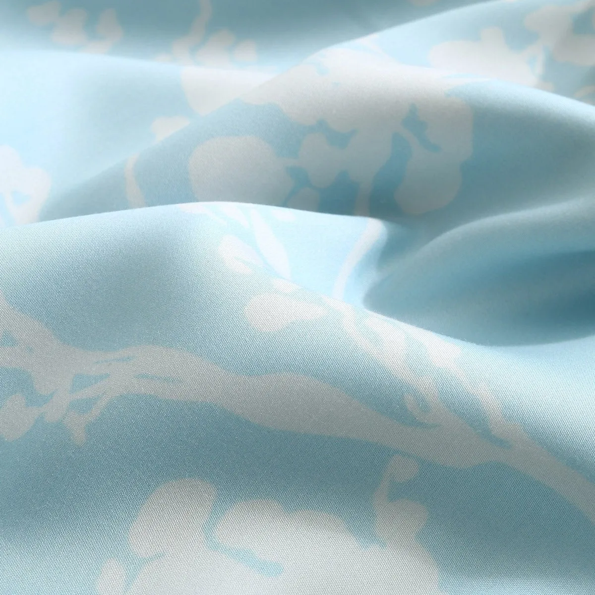 Lance 60s LF Tencel 4 Piece Summer Touch Blue Quilt Cover Set