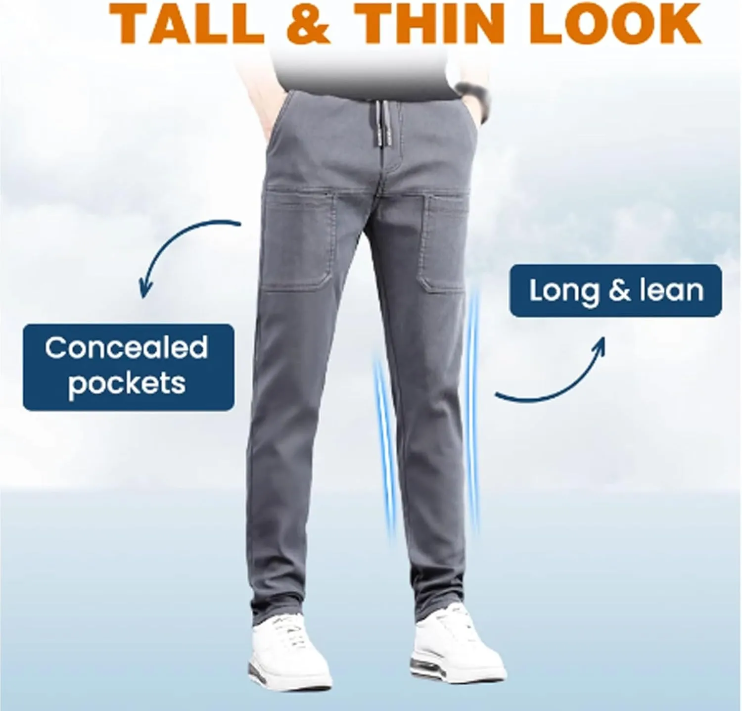 Multipants - High Stretch Multi-Pocket Durable Cargo Pants, Elastic, Comfortable and Breathable