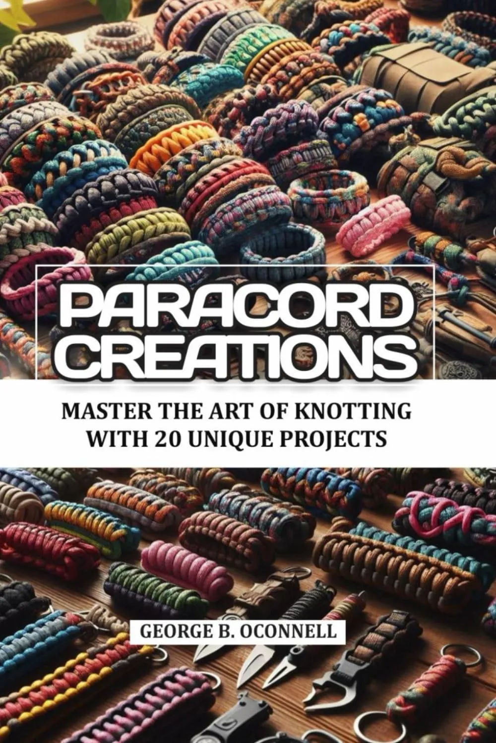 Paracord Creations: Master the art of knotting with 20 unique projects Paperback  May 19, 2025