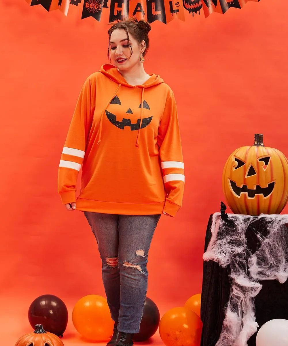 RITERA Women's Plus Size Hoodies Tie Dye Hoodie Long Sleeve Sweatshirts Drawstring Pullover Casual Sweater top L-5XL