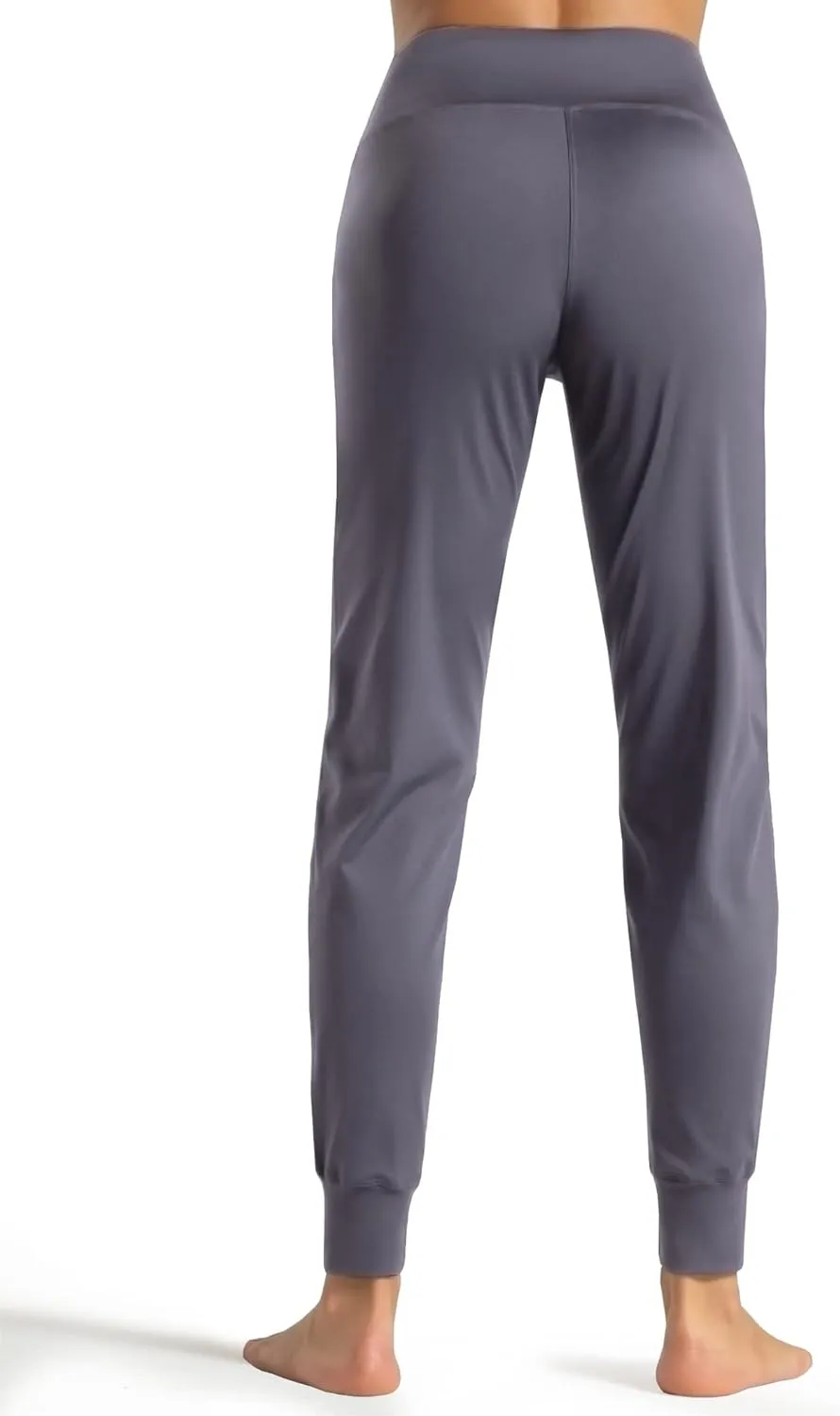Wjustforu Women's High Waist Joggers Sweatpants Lightweight & Comfortable Yoga Pants with Pockets
